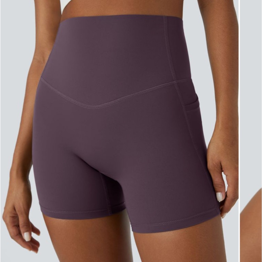 Halara Tummy Control Biker Shorts 5”